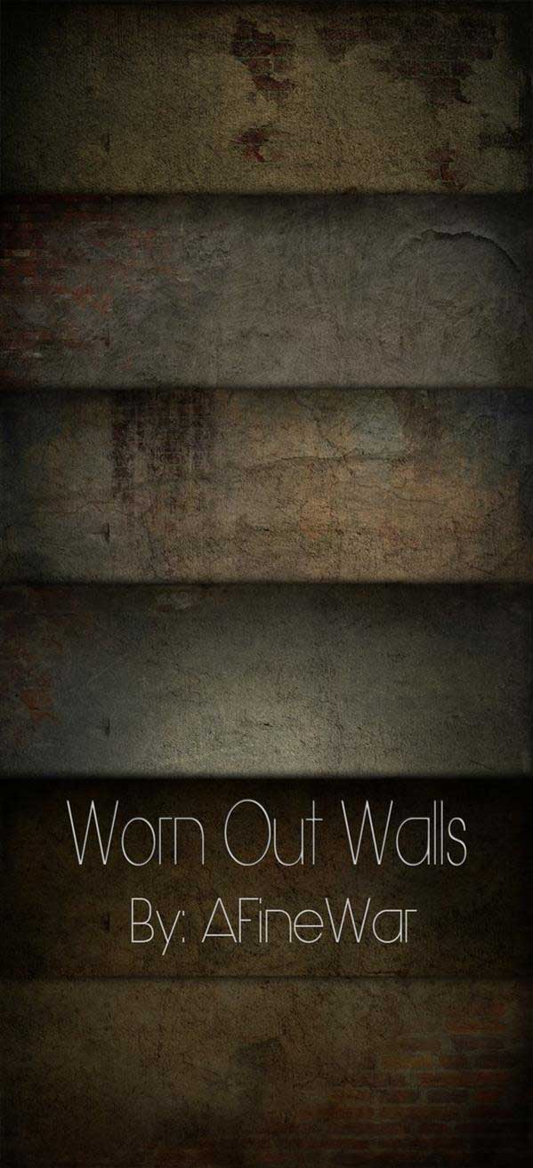Worn Out Aged Walls Texture Pack