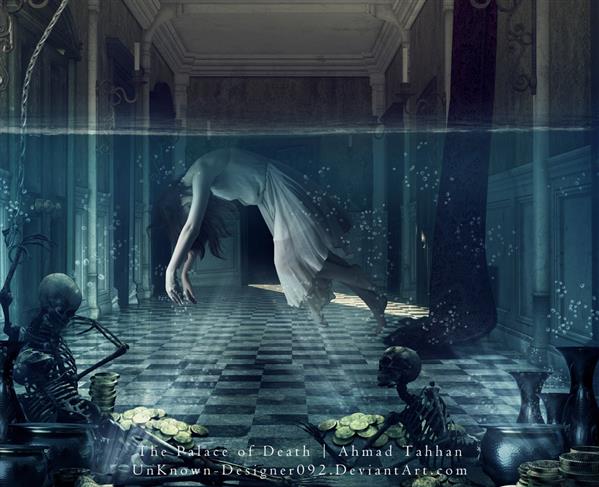 The Underwater Palace of Death Photoshop Manipulation
