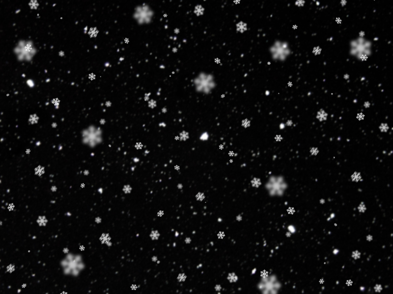 Snowing Texture with Big Snowflakes Free Commercial Download