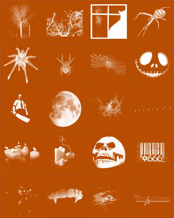 Happy
Halloween by SilentMYSTIQUE photoshop resource collected by psd-dude.com from deviantart