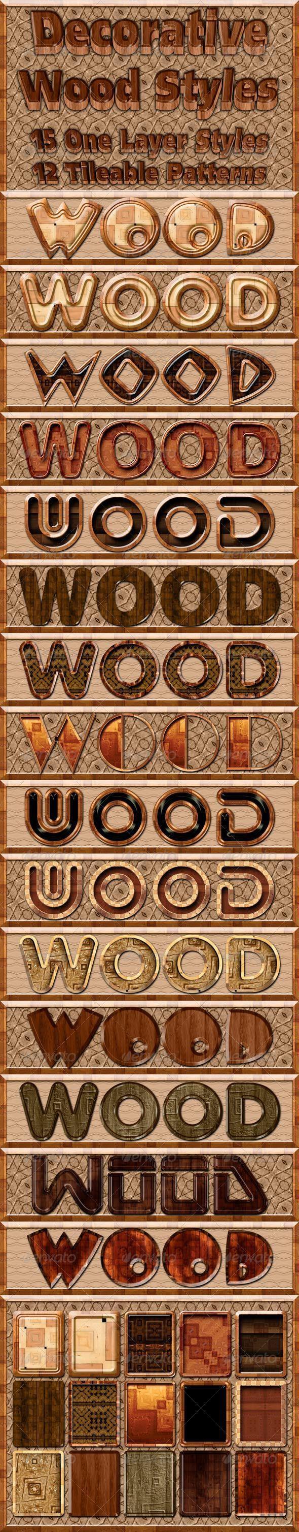 Decorative Wooden Styles