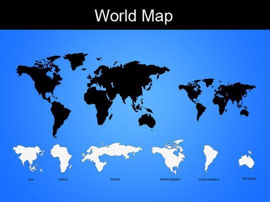 Vector World Map Free Download