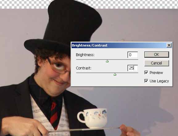 The Mad Hatter from Alice in Wonderland Photoshop Tutorial