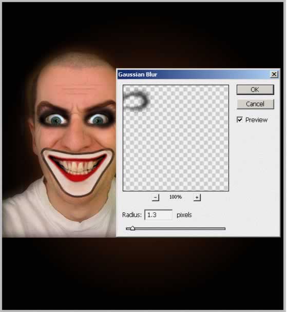 Photoshop Clown Makeup