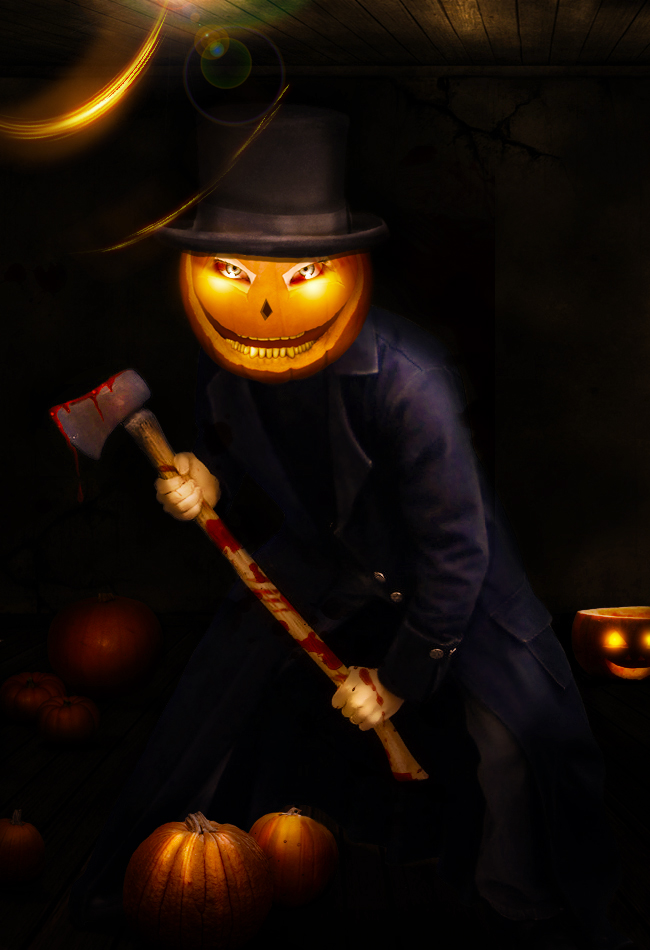 the halloween killer pumpkin