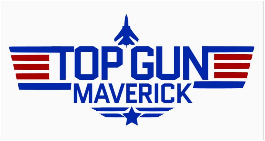 Top Gun Maverick Logo PNG