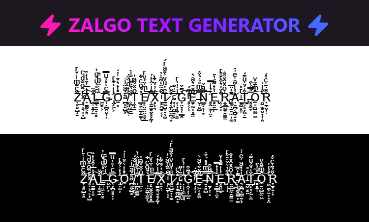 Zalgo Text Generator