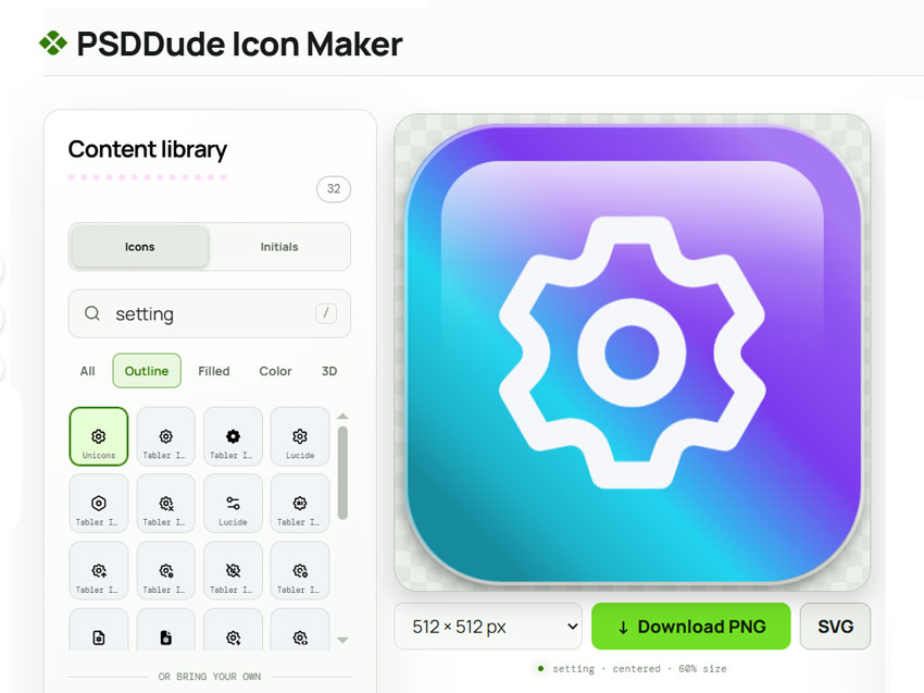 Icon Maker