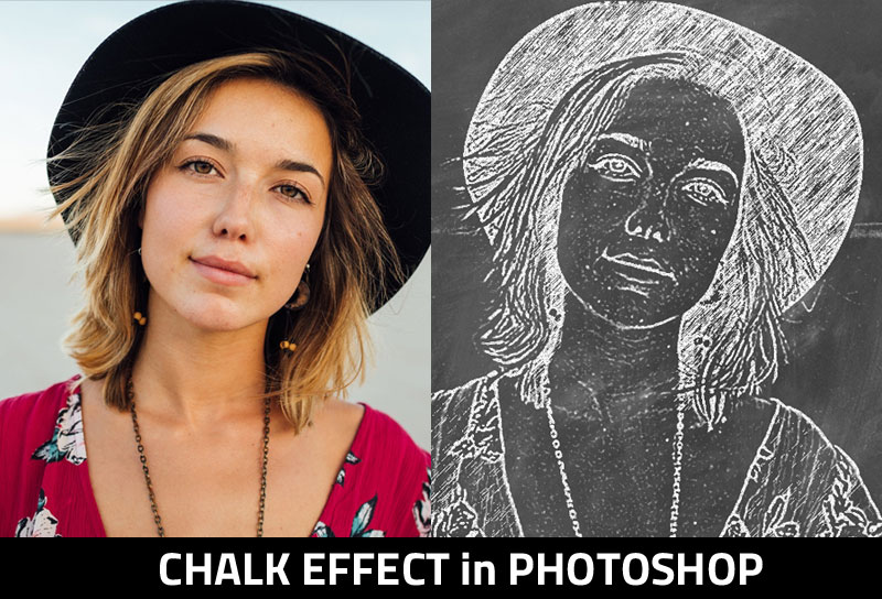 create chalk effect in photoshop
