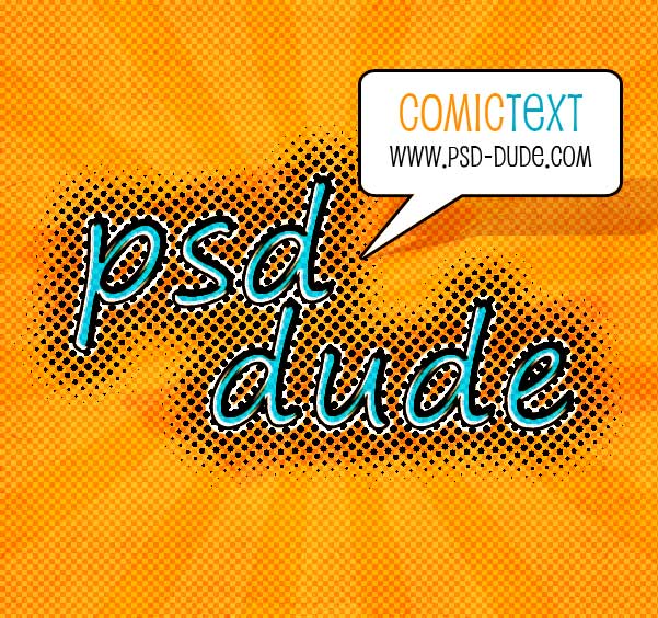 Create a Comic Book Text Style in Photoshop