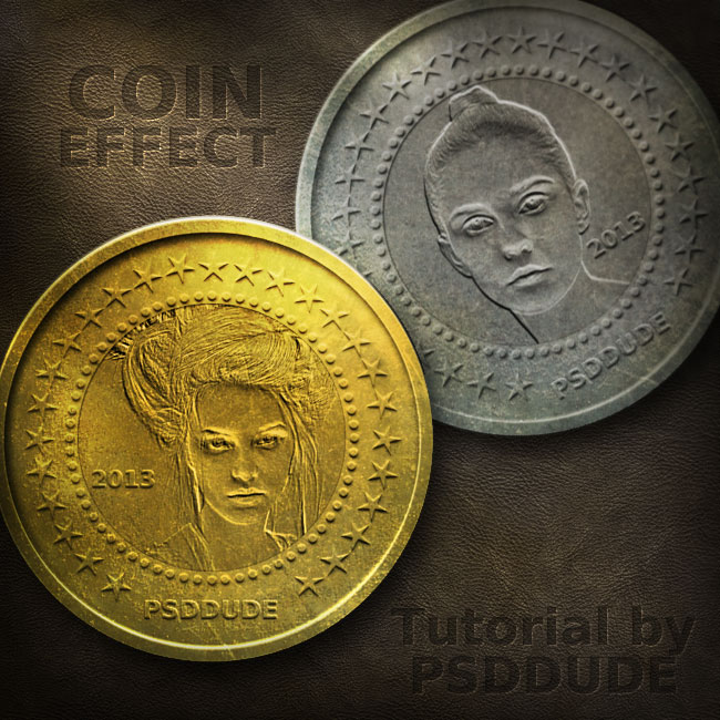 Download Create a Metal Coin in Photoshop - Photoshop tutorial | PSDDude