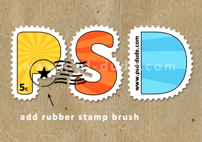 postage stamp edges