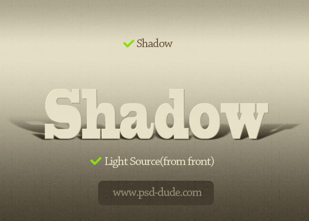 Create a Text Shadow in Photoshop