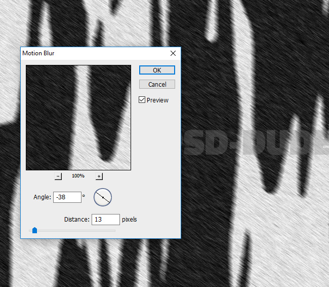 photoshop blur motion blur filter