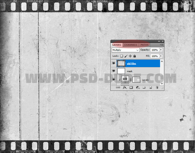 old film texture for photoshop