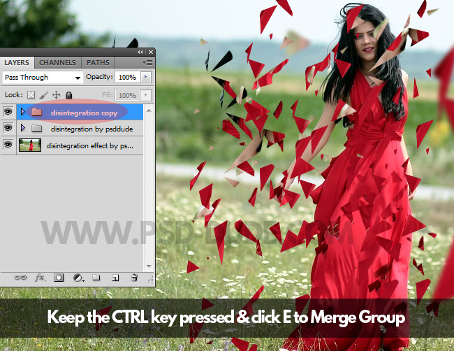 merge group in photoshop