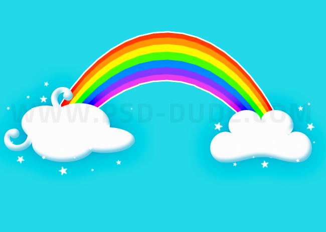 Cartoon Rainbow