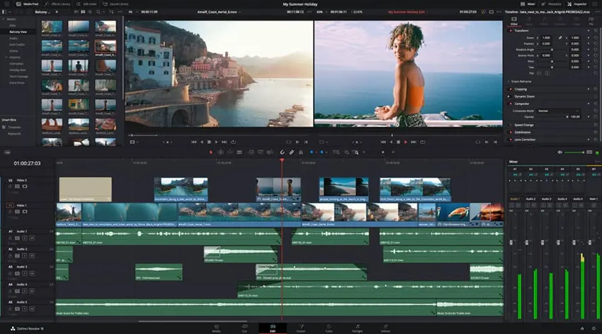 DaVinci Resolve Effects Library