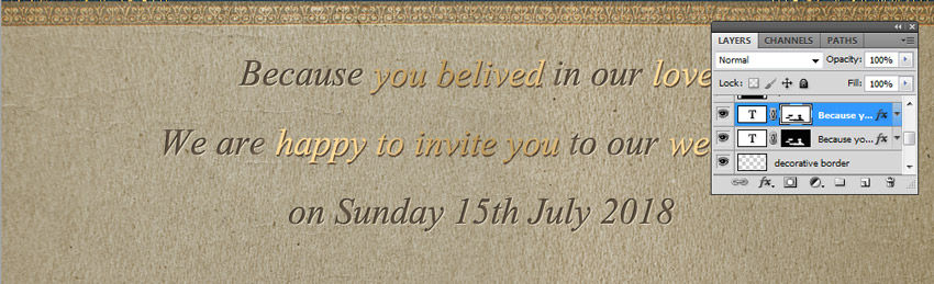 wedding invitation text