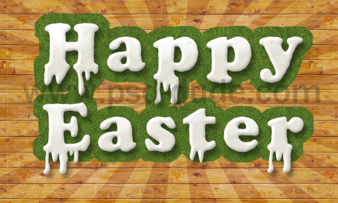 Easter Poster Photoshop