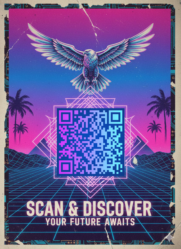 QR Code on Poster