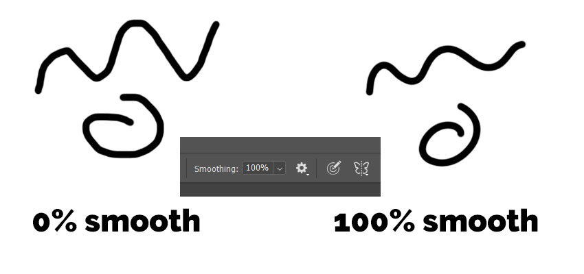 How To Draw Smooth Lines In Photoshop CC