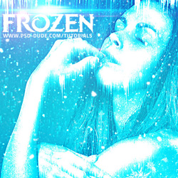 How To Create A Frozen Photo Effect In Photoshop