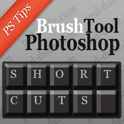 Brush Size Shortcut in Photoshop