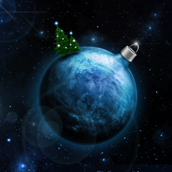 Christmas Wallpaper Photo Manipulation Tutorial