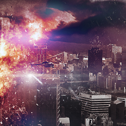 Apocalyptic City Explosion Photoshop Tutorial psd-dude.com Tutorials