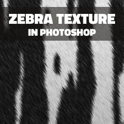 Create a Zebra Fur Texture in Photoshop from Scratch psd-dude.com Tutorials