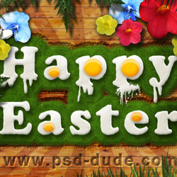 Design an Easter Poster in Photoshop