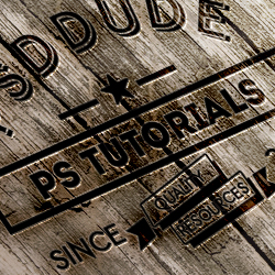 Create an Engraved Wood Logo in Photoshop