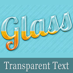 How To Make Text Transparent In Photoshop