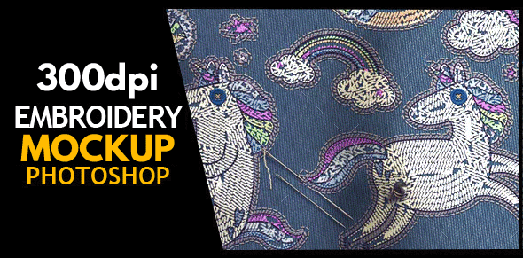 Embroidery and Stitching Photoshop Creation Kit - 3