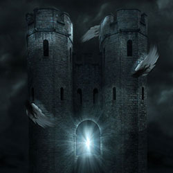 Horror Haunted Castle Photoshop Tutorial