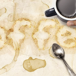How to Make a Coffee Stain Text in Photoshop