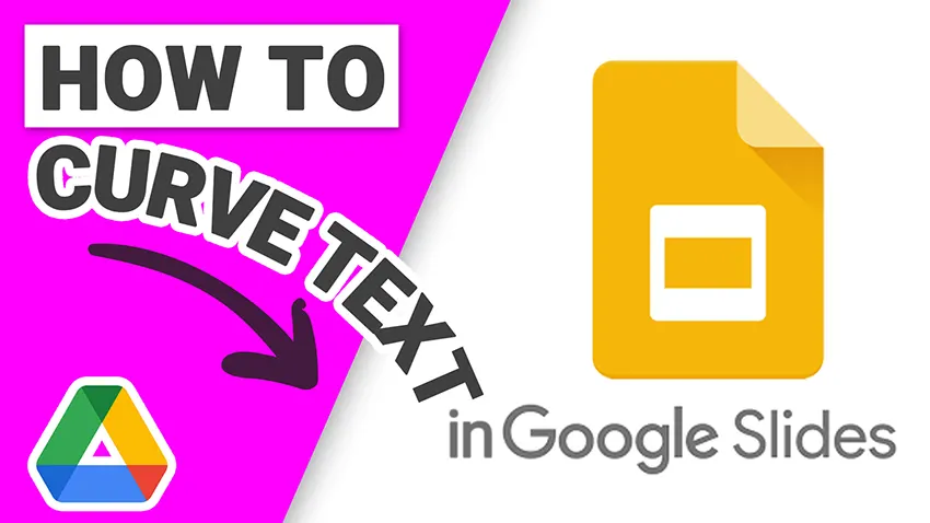 How to Curve Text in Google Slides psd-dude.com Tutorials