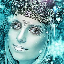 Ice Effect Photoshop Tutorial - The Frozen Queen