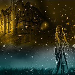 Magic Sparkle Fairy Tale Night Photoshop Tutorial