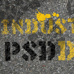 Grunge Road Paint Photoshop Text Effect