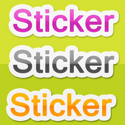 Create a Sticker in Photoshop psd-dude.com Tutorials