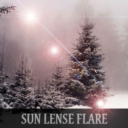 Add Multiple Sun Lens Flare in Photoshop