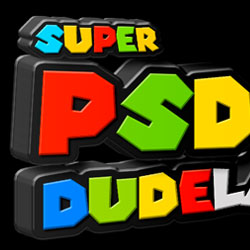 3D Super Mario Plastic Text in Photoshop