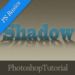 Create a Text Shadow in Photoshop