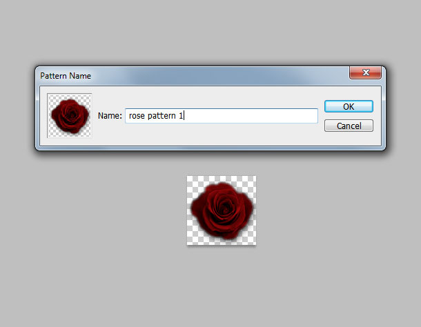Roses Text Photoshop