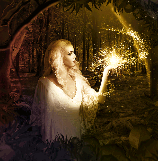 animated sparkle fairy dust photoshop tutorial