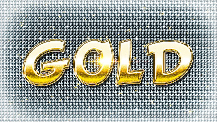 photoshop gold style text tutorial and psd file