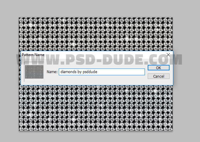 create diamonds pattern in Photoshop