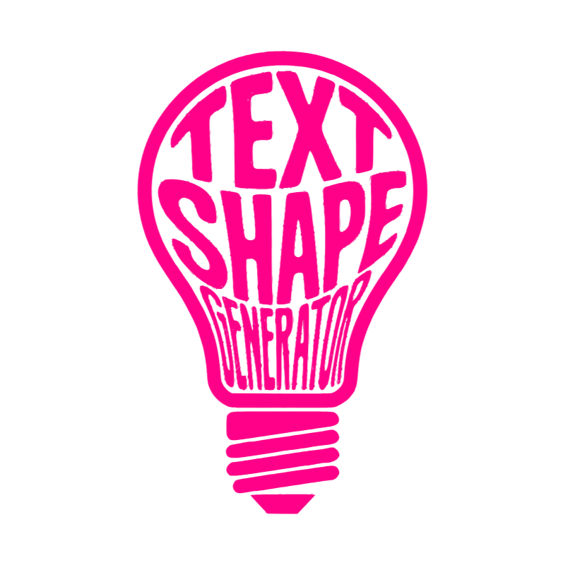 Text in Shape Generator
